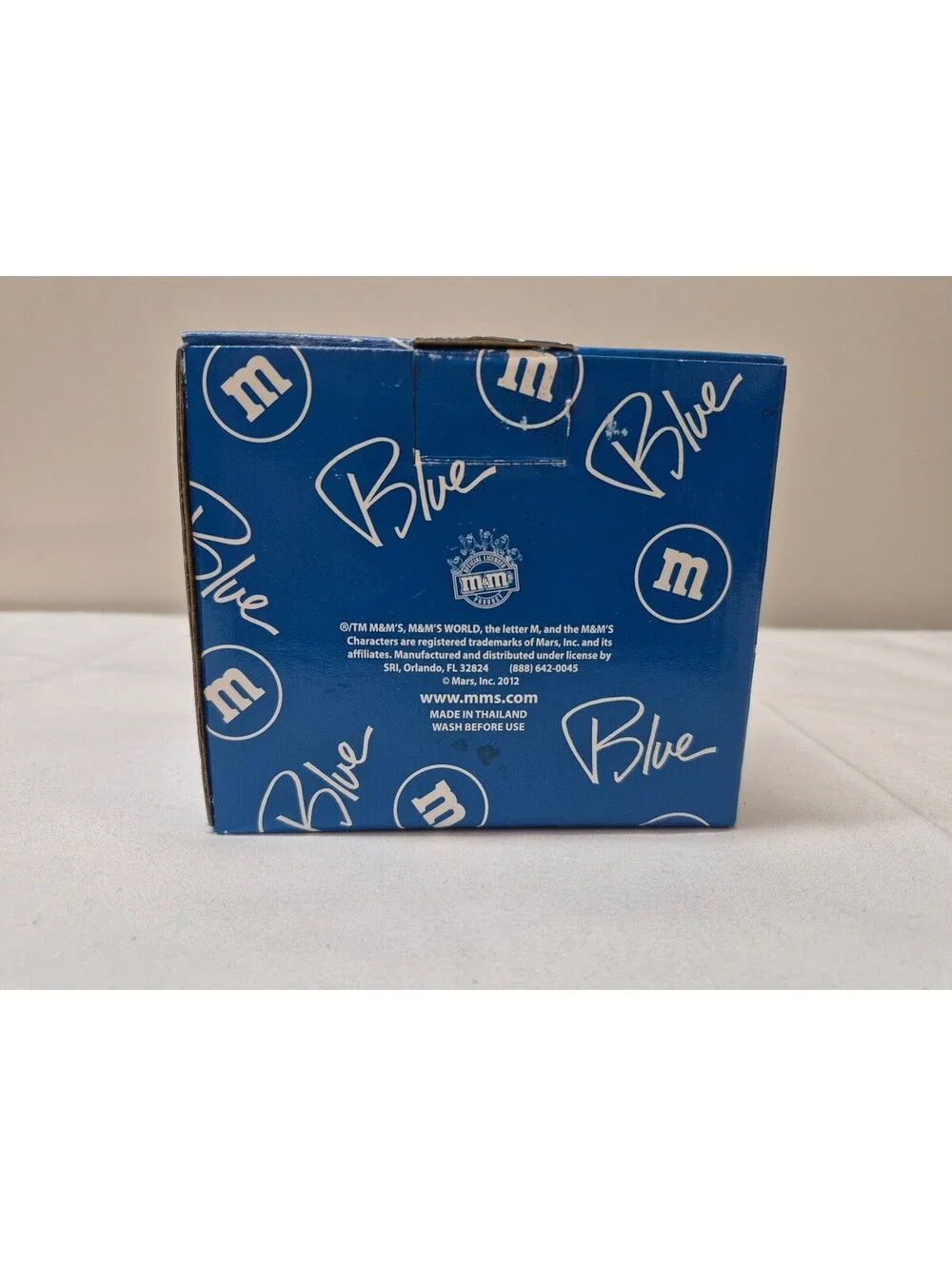 M&M's Blue Character Ceramic Mug in Original Box J22